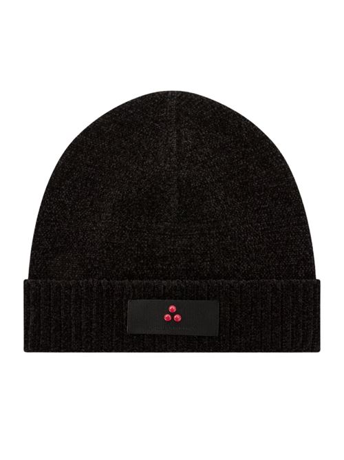 Cappello in ciniglia nero Peuterey | CANOVA01NER