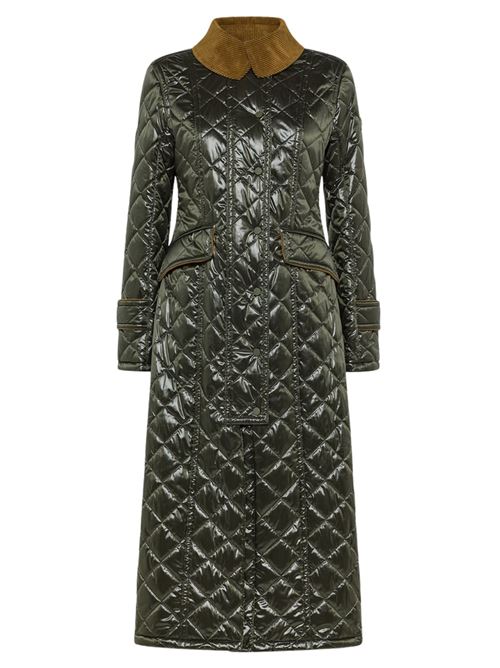 Cappotto lungo con colletto in velluto Peuterey | RODERIKKSG689
