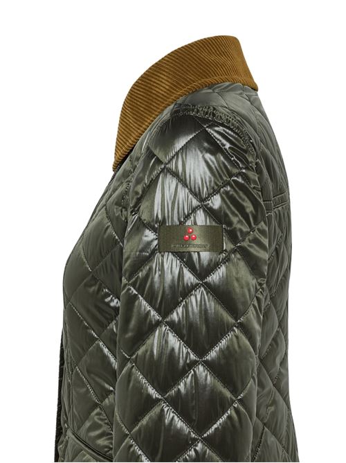 Cappotto lungo con colletto in velluto Peuterey | RODERIKKSG689