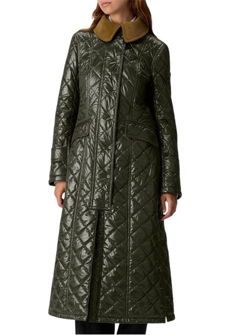 Cappotto lungo con colletto in velluto Peuterey | RODERIKKSG689
