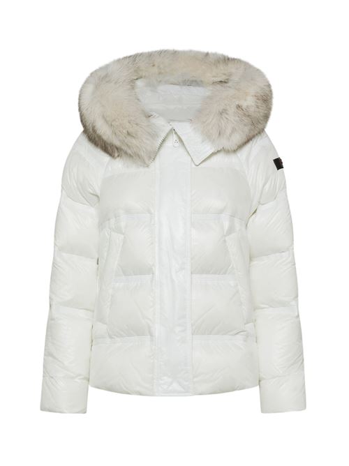 Piumino lucido con pelliccia Peuterey | TAKANRPMIDFURBIA