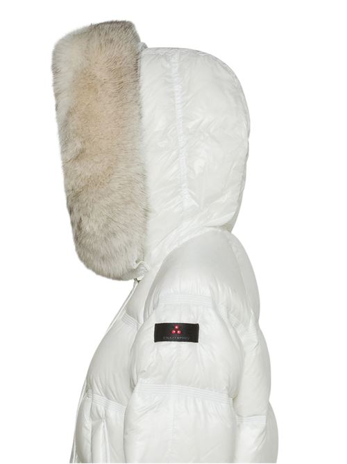 Piumino lucido con pelliccia Peuterey | TAKANRPMIDFURBIA