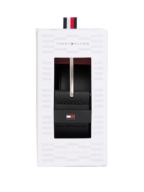 Gift box cintura in pelle nera Tommy Hilfiger | Cinture | AM0AM13830BDS
