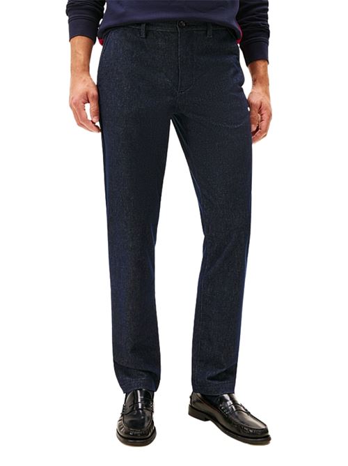 Pantaloni chino in caldo cotone e viscosa Tommy Hilfiger | Pantaloni | MW0MW40265DW5