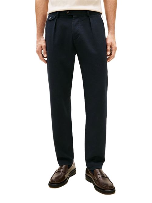 Pantalone in twill spazzolato Tommy Hilfiger | Pantaloni | MW0MW40340DW5
