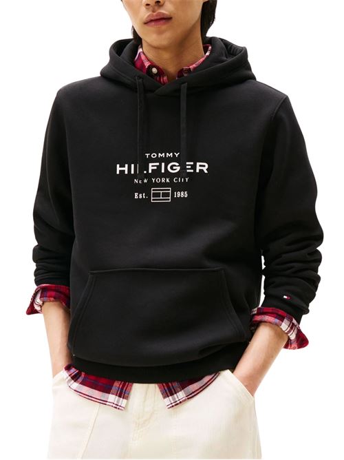 Felpa con cappuccio Tommy Hilfiger | Felpe | MW0MW40864BDS