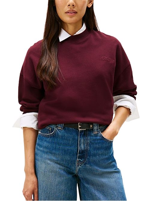 Felpa relaxed fit Tommy Hilfiger | Felpe | WW0WW46125XIH