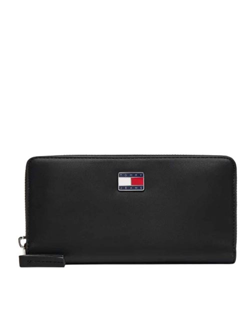 Portafoglio grande con logo Tommy Jeans | Portafogli | AW0AW17879BDS