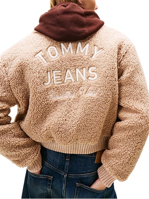 Bomber in sherpa Tommy Jeans | Capispalla | DW0DW21666GUQ