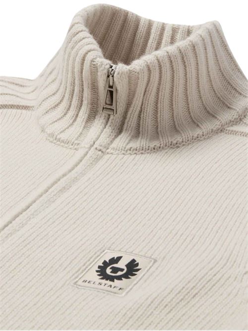 Cardigan con zip in lana d'agnello Belstaff | 102936PLSTE