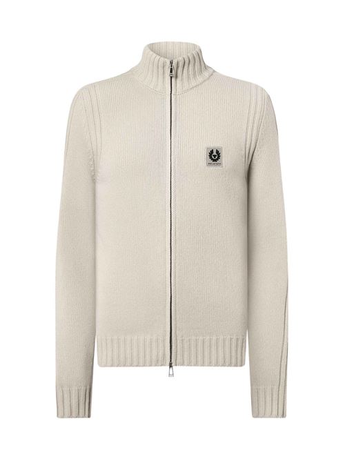 Cardigan con zip in lana d'agnello Belstaff | 102936PLSTE