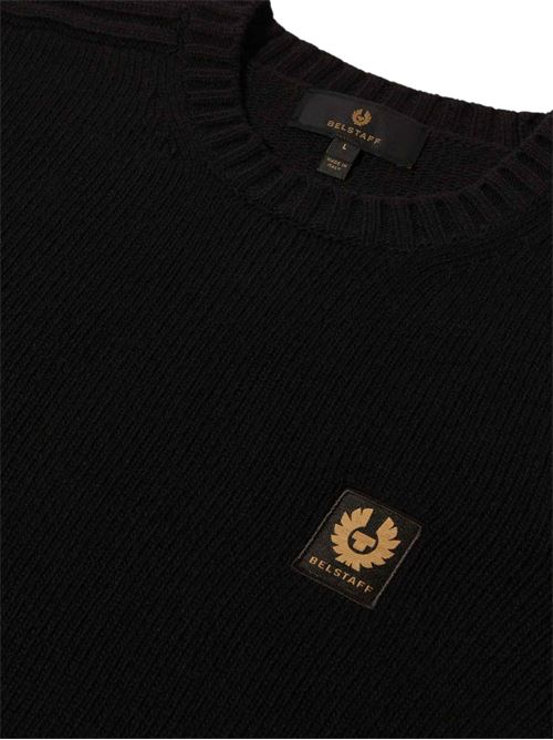 Maglione girocollo Watch in lana d'agnello Belstaff | 102937BLACK