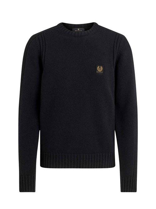 Maglione girocollo Watch in lana d'agnello Belstaff | 102937BLACK