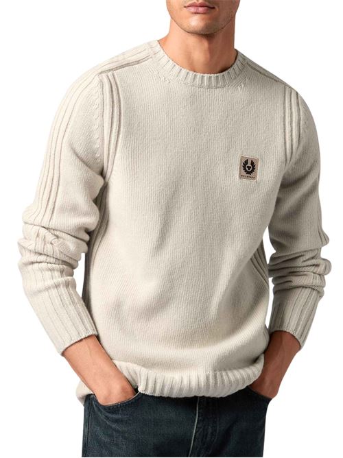 Maglione girocollo Watch in lana d'agnello Belstaff | 102937PLSTE