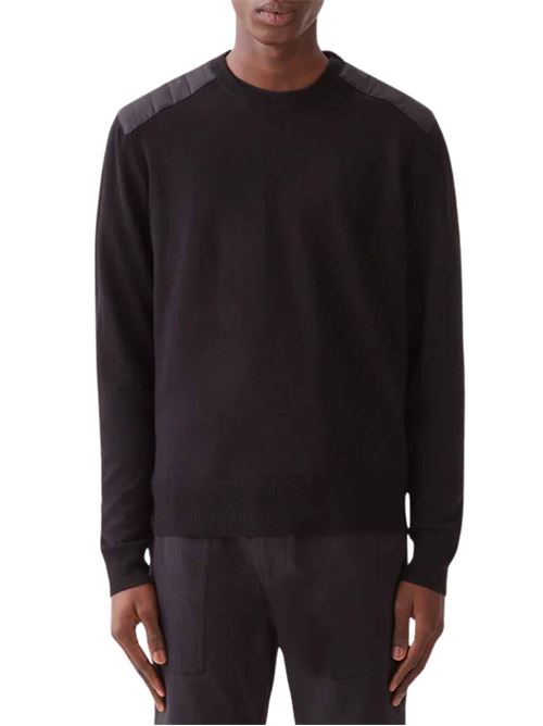 Maglione girocollo Kerrigan in lana merino Belstaff | 105304BLACK