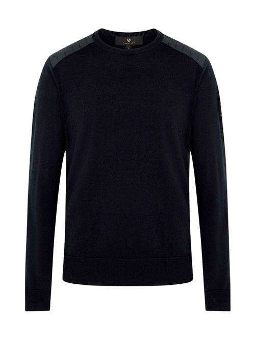 Maglione girocollo Kerrigan in lana merino Belstaff | 105304BLACK