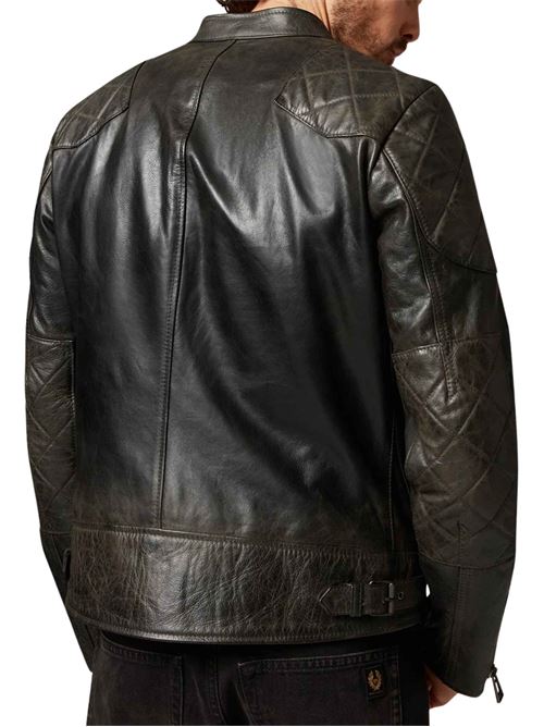 Giacca Outlaw in pelle cerata a mano Belstaff | 105313BLACK