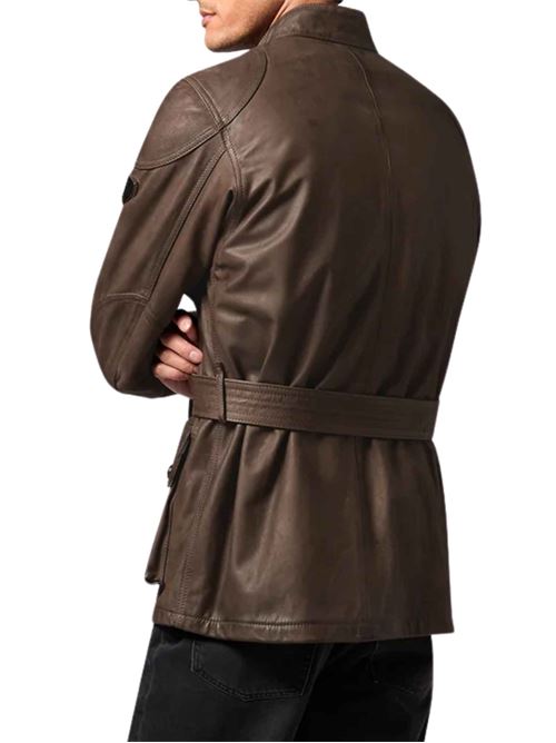 Giacca Trialmaster panther in pelle nabuk Belstaff | 106525DDSTP