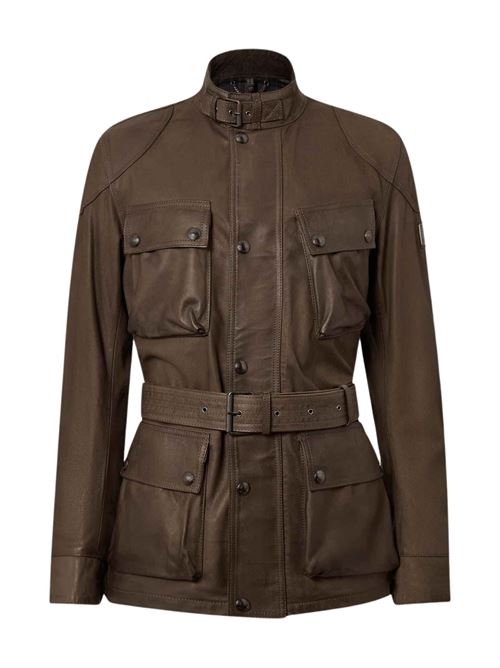 Giacca Trialmaster panther in pelle nabuk Belstaff | 106525DDSTP
