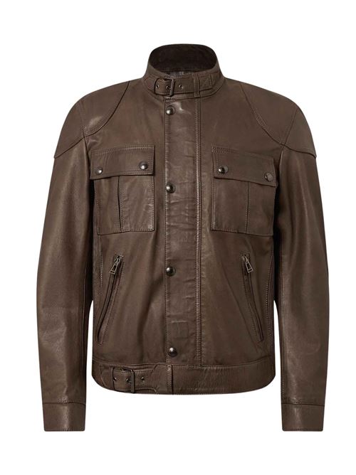 Giacca Gangster in pelle cerata Belstaff | 106526DDSTP