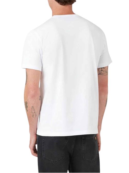 T-shirt in cotone con patch logo Belstaff | 106565WHITE