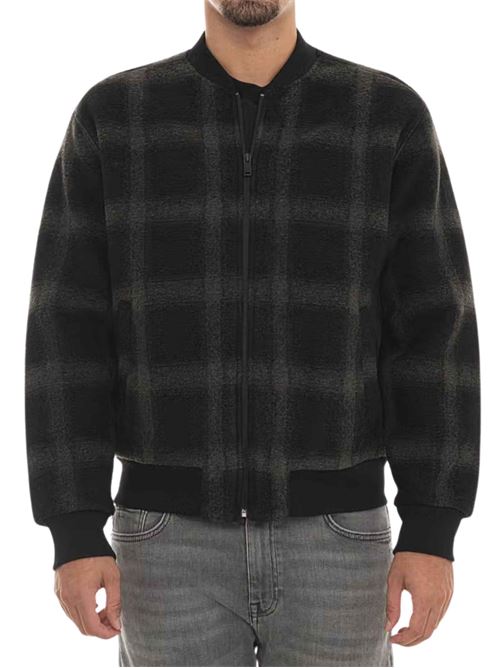 Bomber tartan Boss Orange | Capispalla | 50569476001