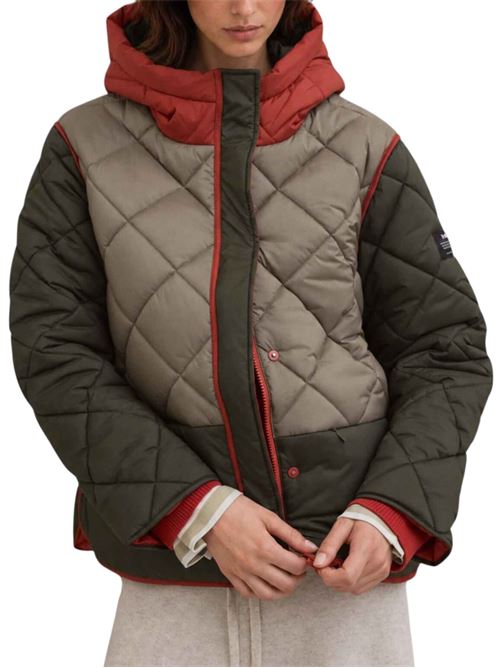Giacca trapuntata con cappuccio Ecoalf | VERINM063