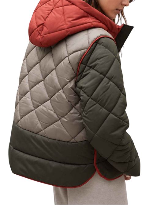 Giacca trapuntata con cappuccio Ecoalf | VERINM063