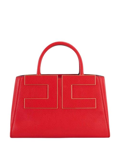 Borsa tote grande con logo Elisabetta Franchi | Borse | BS06A66E2CG5