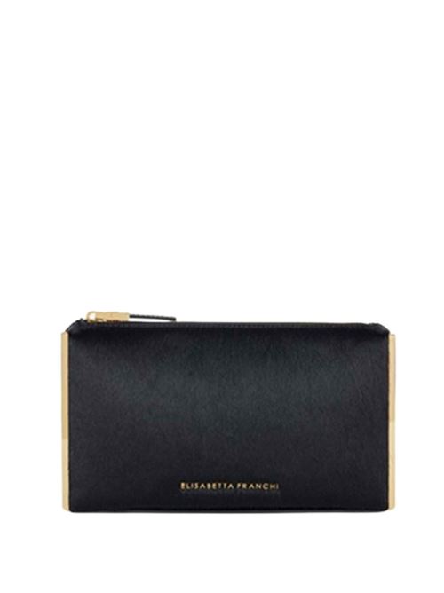 Clutch in cavallino Elisabetta Franchi | Borse | BS11A67E2110