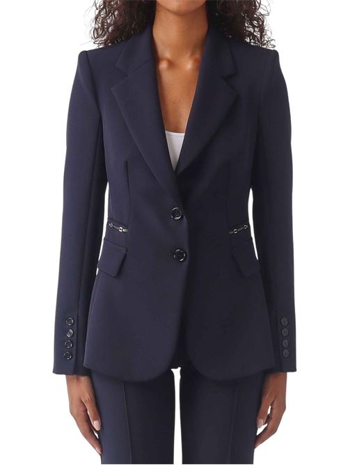 Blazer in crêpe Elisabetta Franchi | Giacche | GI27466E2H88