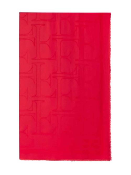Sciarpa con logo Elisabetta Franchi | Sciarpe | SC03F66E2CG5