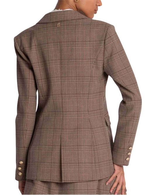 Blazer doppiopetto in principe di galles Fracomina | J3023W57595210