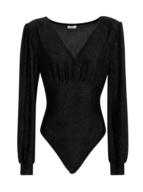 Body in lurex con scollo a V Fracomina | T5001J453Q7I83