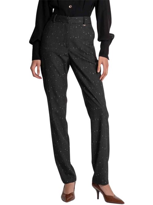 Pantaloni regular fit gessati Fracomina | V2003W726Q7053