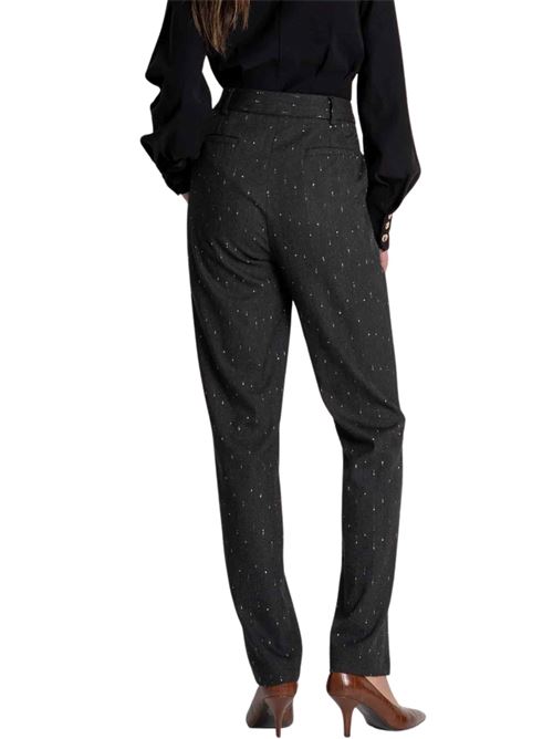 Pantaloni regular fit gessati Fracomina | V2003W726Q7053