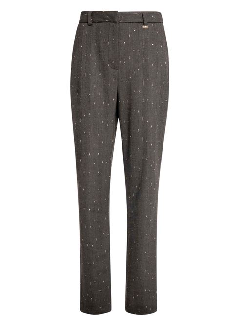 Pantaloni regular fit gessati Fracomina | V2003W726Q7053