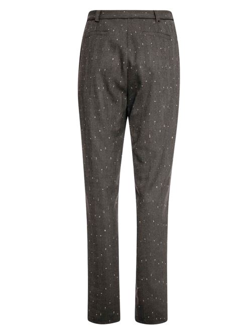 Pantaloni regular fit gessati Fracomina | V2003W726Q7053