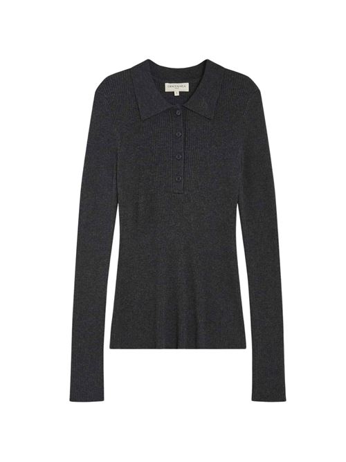 Polo in filo a costine angelo Grace & Mila | Polo | FW2617015ANTH