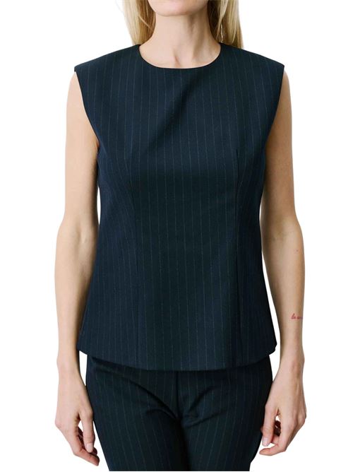 Top con schiena scoperta Grace & Mila | T-shirt | FW2617074MARINE