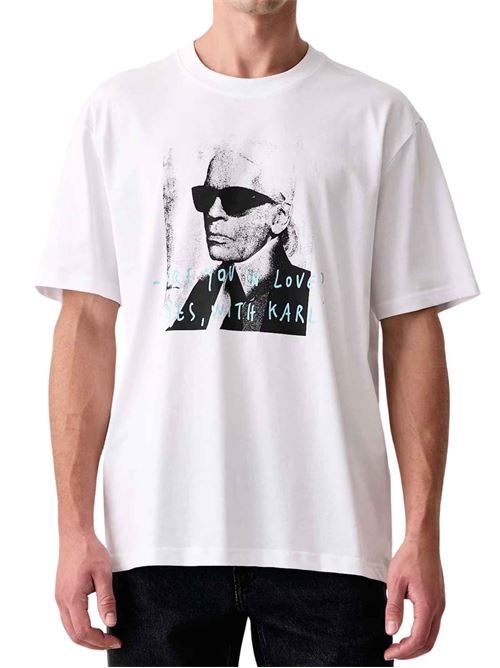 T-shirt relaxed fit Karl Lagerfeld Jeans x Pietro Terzini Karl Lagerfeld jeans | T-shirt | B4M17074100