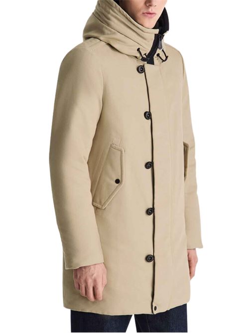 Parka lungo KASA con cappuccio