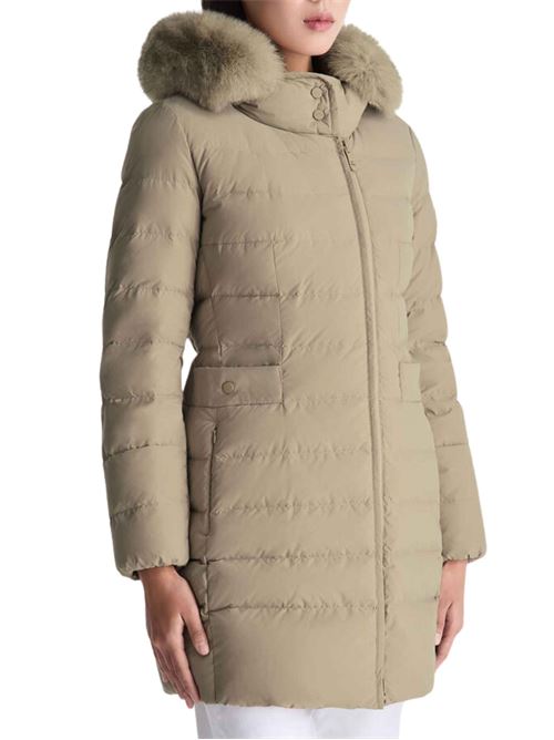 Piumino lungo slim fit SERIOLA Peuterey | SERIOLAML06FUR852