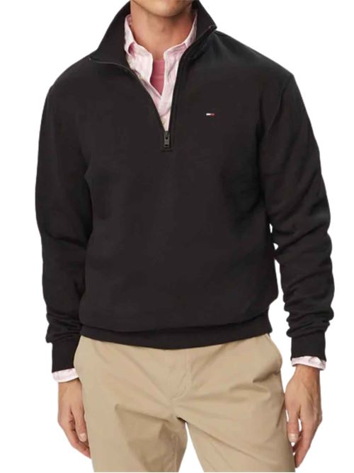 Felpa con mezza zip Tommy Jeans | Felpe | DM0DM20339BDS
