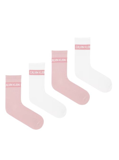 Calza rosa giftbox 4pz Calvin Klein Jeans | Calzini | 701235385003