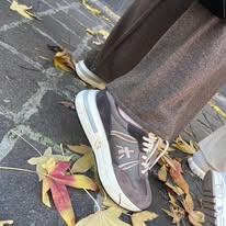 Sneaker donna grigio in pelle Premiata | CASSIE7003