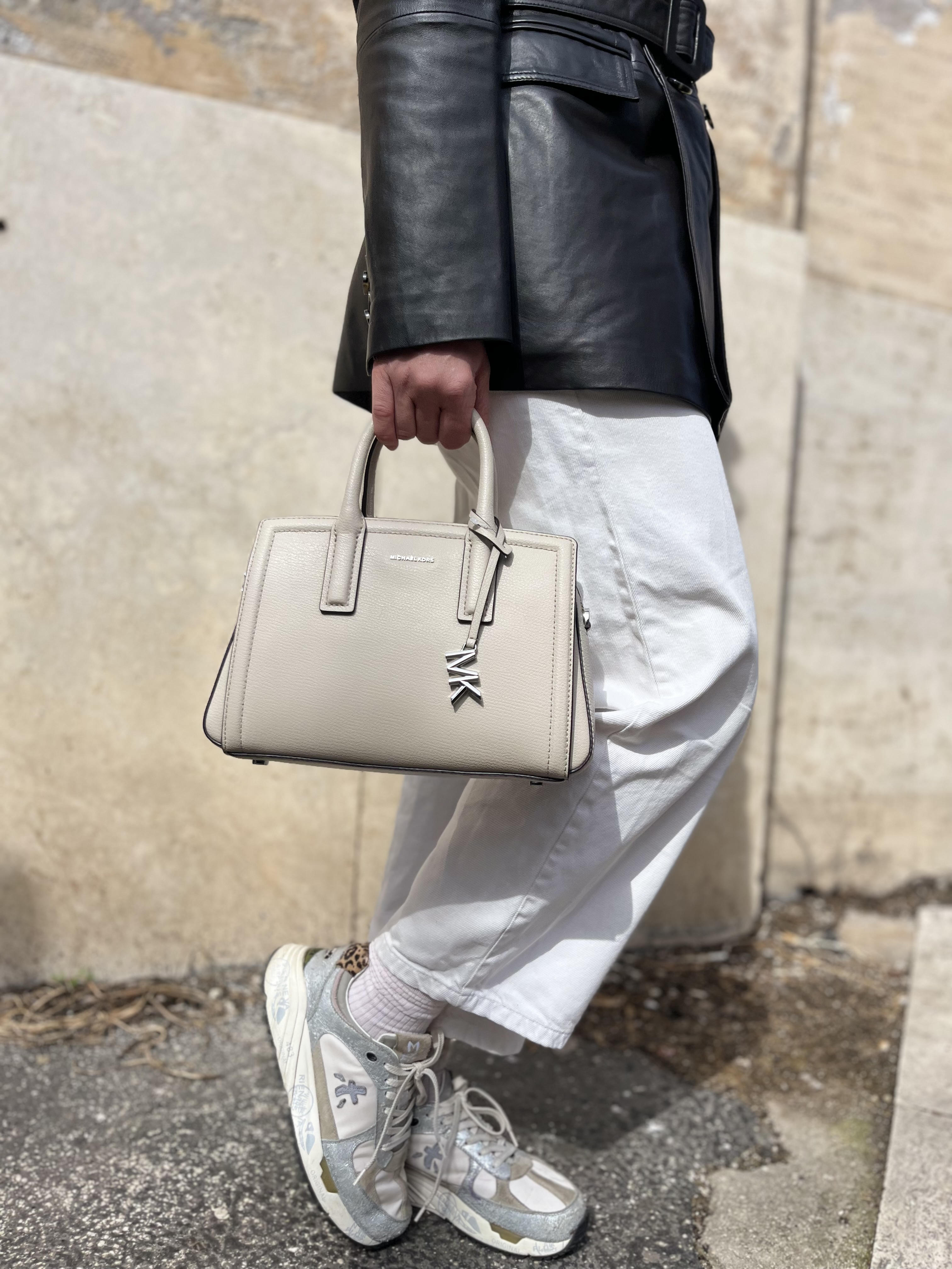 Borsetta sabbia in pelle Michael Kors | 30S5S9IS1L182