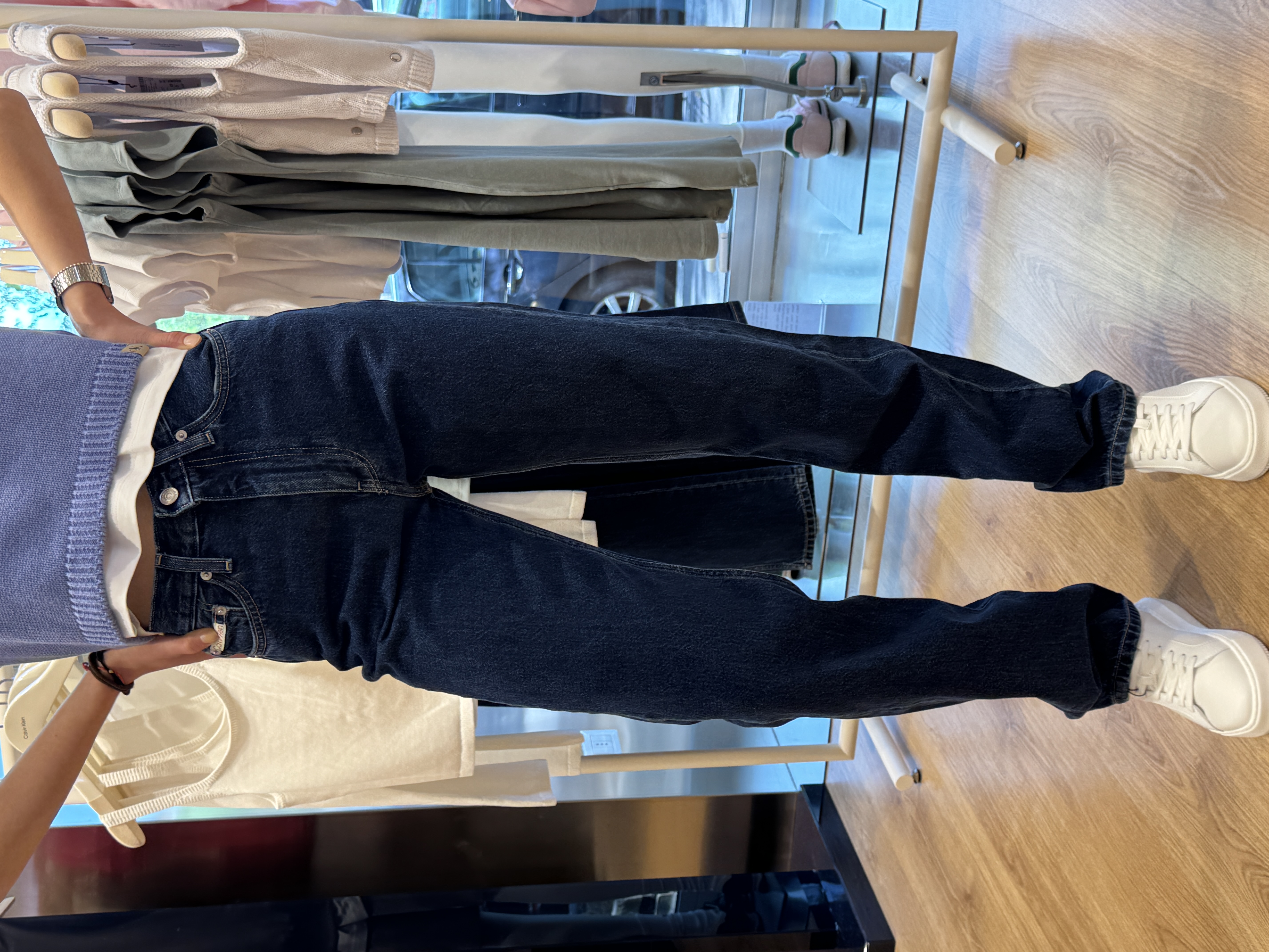 Jeans blu donna denim Calvin Klein Jeans | J20J2245041BJ