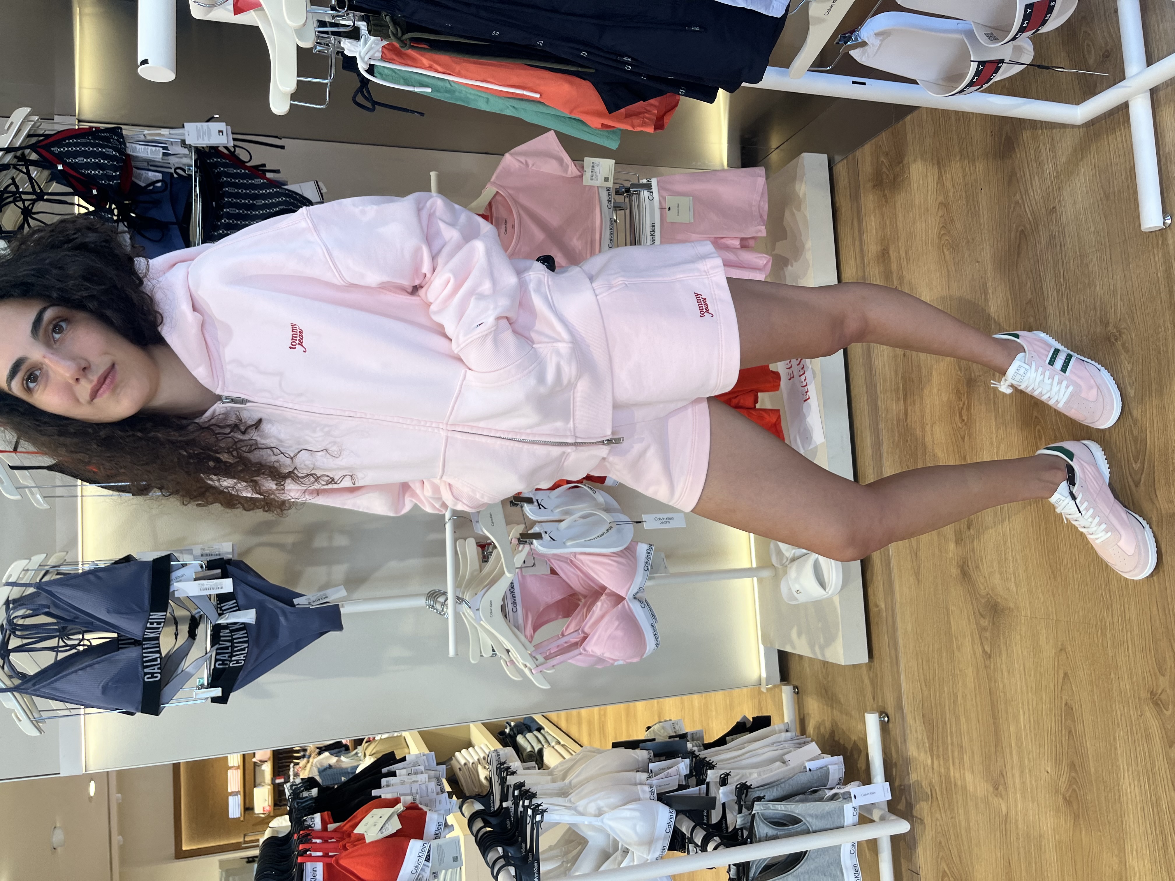Shorts rosa in cotone Tommy Jeans | DW0DW20353TH3